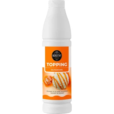 Topping med saltkaramel 1000g - Nordthy
