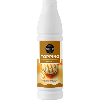 Topping med karamel 1000g - Nordthy
