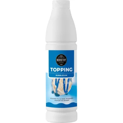 Topping med smag af bubblegum 1000g - Nordthy